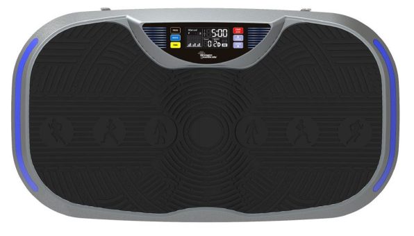 newgen medicals 4D-Vibrationsplatte WBV-640.4D mit 3 Programmen & 2 Expandern, 300 Watt, bis 120 kg
