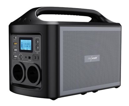 revolt Powerbank & Solar-Konverter HSG-561, 156 Ah, 2x 230 Volt, USB, QC 3.0, 500 Watt