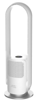 Sichler Haushaltsgeräte Rotorloser 2in1-360°-Ventilator & Luftreiniger VT-400.app, WLAN, App, HEPA, 35 Watt