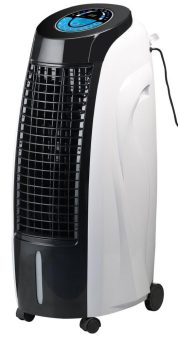Sichler Haushaltsgeräte Verdunstungs-Luftkühler LW-610 mit Ionisator, 15 l, 130 Watt, 800 ml/Std.