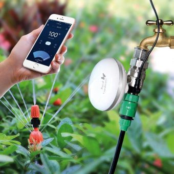 Royal Gardineer WLAN-Bewässerungscomputer BWC-520 mit Durchfluss-Regelventil und App-Steuerung