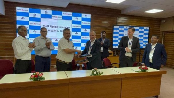 SMS group und die Steel Authority of India Limited (SAIL) bündeln Kräfte zur Dekarbonisierung der Stahlerzeugung in Indien