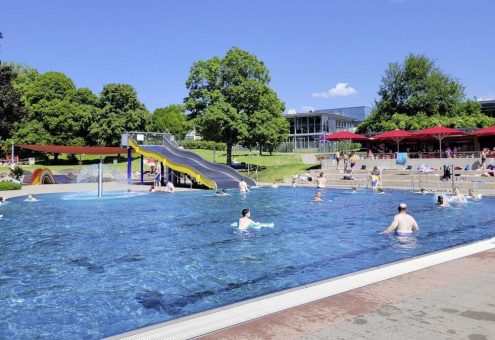 Erster Hundebadetag in Schwäbisch Hall