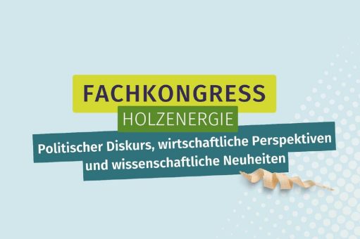 23. Fachkongress Holzenergie Dezentral, zuverlässig, sauber – Moderne Holzenergie