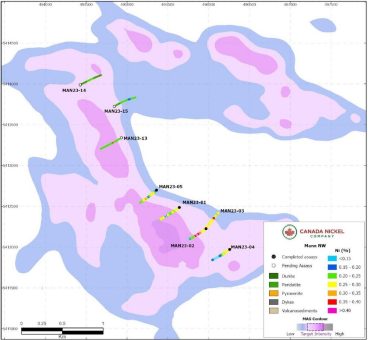 Canada Nickel bestätigt Entdeckung auf dem Grundstück Mann Northwest