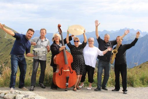 Hammel-Jazzband & Walser Sisters auf der Kanzelwand