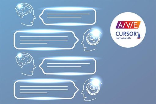 Smartes Kundenmanagement mit EVI: CURSOR Software AG und A/V/E GmbH  setzen auf KI und ServiceBots