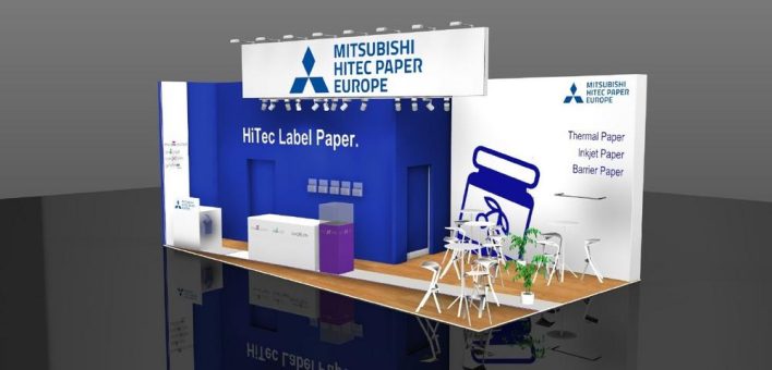 Neues und Bewährtes von Mitsubishi HiTec Paper auf der Labelexpo Europe 2023