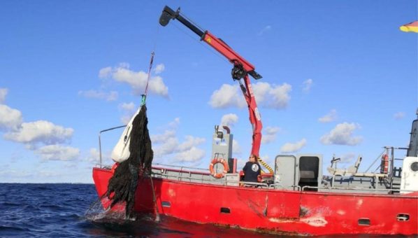 10 Tonnen Geisternetze weniger in der Ostsee