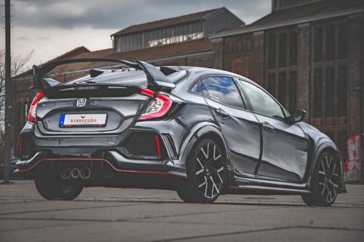 Barracuda Racing Wheels Europe: Honda Civic Type R mit Comic-Style-Karosserie und Tzunamee EVO