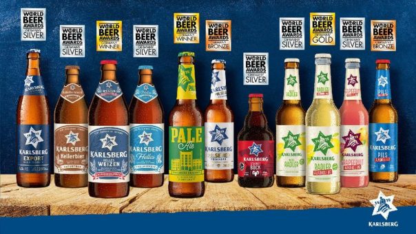 Karlsberg räumt beim World Beer Award elf Preise ab