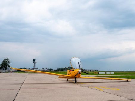 Hannover Airport: Erstes vollelektrisch betriebenes Kleinflugzeug am Flughafen Hannover gelandet.