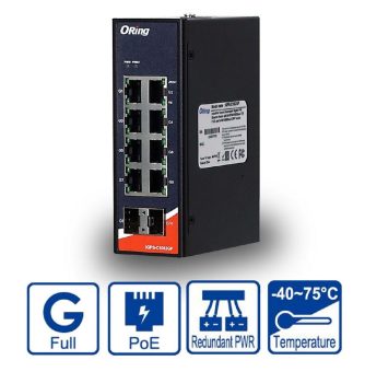 Preiswerter 8-fach PoE Switch