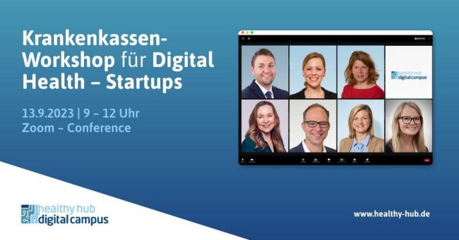 Healthy Hub Workshop startet: Take-off in die GKV für Start-ups aus dem Digital-Health-Bereich