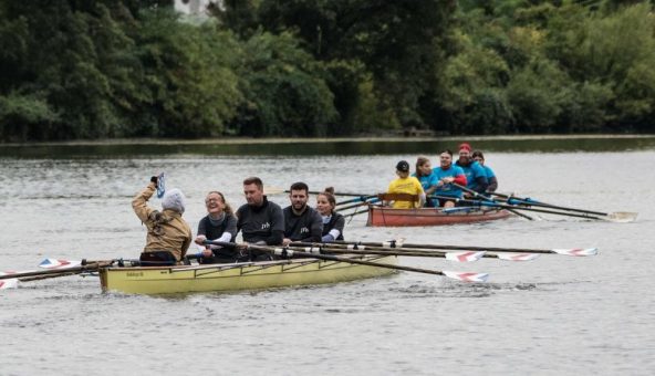 Spannende Wettkämpfe und abwechslungsreiches Programm bei der Benefizregatta Rudern gegen Krebs am 9. September 2023 in Heidelberg