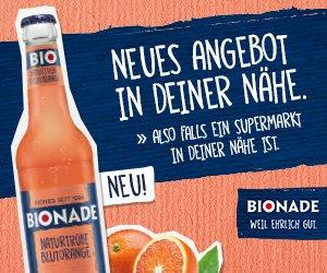 Aufmerksamkeitsstarke Neuproduktkampagne für die Rote BIONADE macht Lust auf `ne Neue