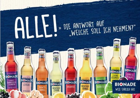 Neue Kampagne: BIONADE gibt Vielfalt eine Bühne