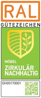 brühl & sippold mit dem neuen RAL-Gütezeichen „Möbel Zirkulär Nachhaltig“ ausgezeichnet