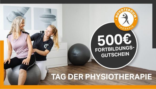 NOVOTERGUM setzt ein Zeichen für die Zukunft der Physiotherapie am Tag der Physiotherapie 2023