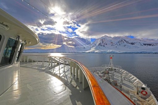 Kleinstes Kreuzfahrtschiff Deutschlands nimmt Kurs auf die Antarktis