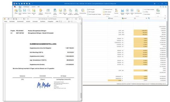 GAEB-Online 2023: Excel-Listen einfach in GAEB-Dateien umwandeln