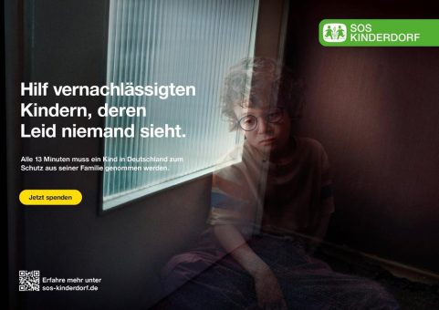 thjnk München überzeugt mit bewegender Kampagne für vernachlässigte Kinder im Pitch um den Kreativ-Etat von SOS-Kinderdorf