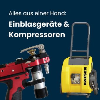 Alles aus einer Hand: Einblastechnik & Kompressoren