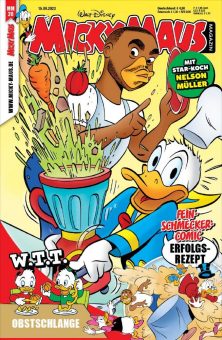 Feinschmecker-Comic mit TV-Koch Nelson Müller im Micky MausMagazin!