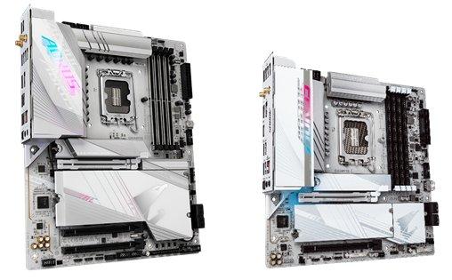 GIGABYTE enthüllt zwei stilvolle weiße Motherboards, die Unterstützung für die neusten Intel® Next-Gen Prozessoren bieten