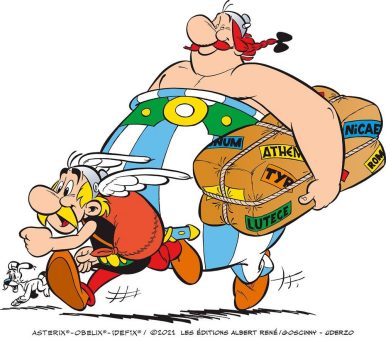 Asterix drückt voll auf die Tube: Ein neues Album, eine große Ausstellung und Idefix bekommt eine eigene Fernsehserie!