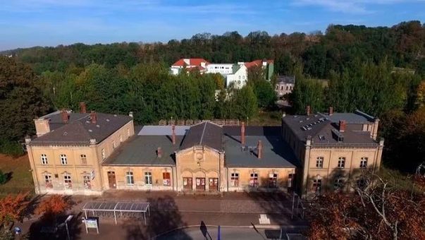 Bahnhof Leisnig lebt