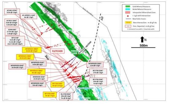 Karora meldet Ergebnisse des Infill-Bohrprogramms Fletcher South, das eine starke Kontinuität mit Abschnitten von 15,9 g/t auf 6,0 Metern und 4,8 g/t auf 32,0 Metern aufweist