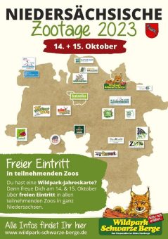 Premiere: „Niedersächsische Zootage“ am 14. und 15. Oktober