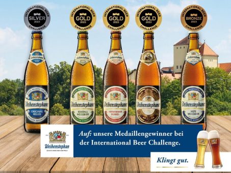 Edelmetall bei der IBC: Medaillenregen für die Brauerei Weihenstephan