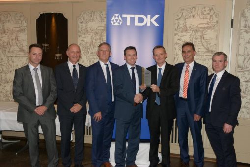Avnet Abacus mit dem Senten Manten Gold Award von TDK ausgezeichnet