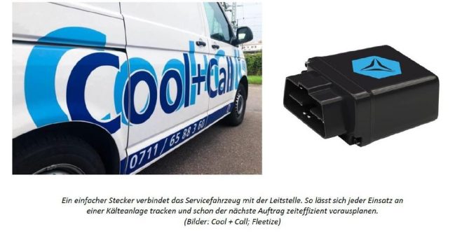 Optimierter Serviceeinsatz bei der Cool + Call GmbH dank GPS-Ortung