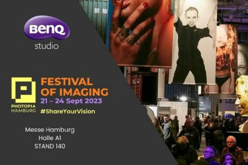 BenQ mit Foto- und Designer-Monitoren auf der PHOTOPIA in Hamburg