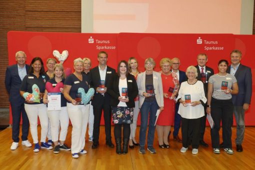 Taunus Sparkasse zeichnet engagierte Menschen mit dem Bürgerpreis aus