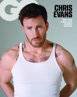 Chris Evans ist auf dem Cover der „GQ Germany“-Ausgabe im Oktober