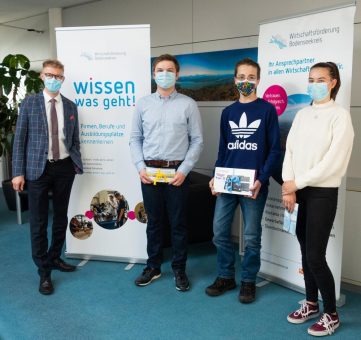 Berufswahlaktion wissen was geht! machte glückliche Gewinner