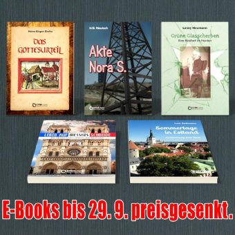 Einspruch gegen eine fristlose Kündigung, ein Liebespaar auf der Flucht, und ein Besuch in Estland-5 E-Books von Freitag bis Freitag zum Sonderpreis