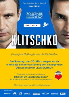 Zollernalb Kinos in Hechingen & Albstadt zeigen KLITSCHKO – Eintritt wird gespendet