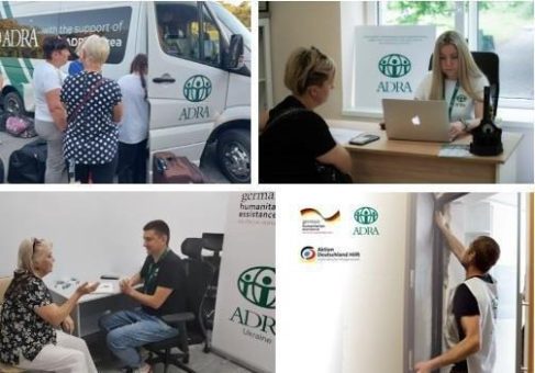 Vielfältige Hilfe durch ADRA Ukraine