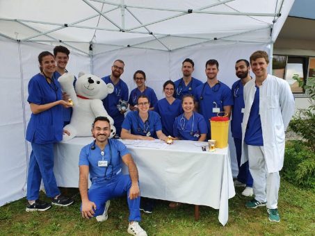 Rund 500 Kinder besuchten das 16. Teddybärkrankenhaus am Kemperhof