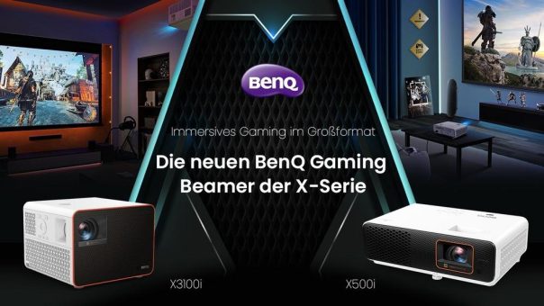 BenQ X3100i und BenQ X500i: 4K Gaming Beamer für immersive XXL-Spielerlebnisse