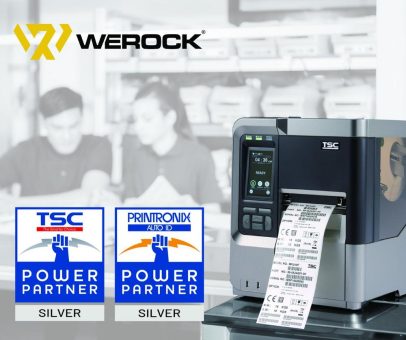 WEROCK wird Power Partner für TSC und Printronix Auto ID