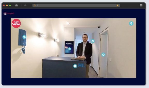 Digitalisierung von Showrooms, Offices, Headquarters, Flagship Stores oder Fertigungsprozessen mit magnid