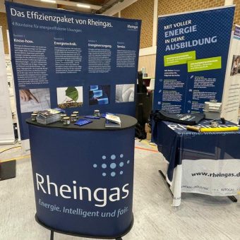 Rheingas informiert auf Ausbildungsbörse in Bergheim am  27. September 2023