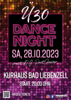 Die Party des Jahres: Ü30 DanceNight mit DJ PatFever im Kurhaus Bad Liebenzell – Noch einmal vor der Kurhaus-Sanierung!