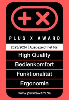 Glamour pur – brainLight-System gewinnt PLUS X AWARD